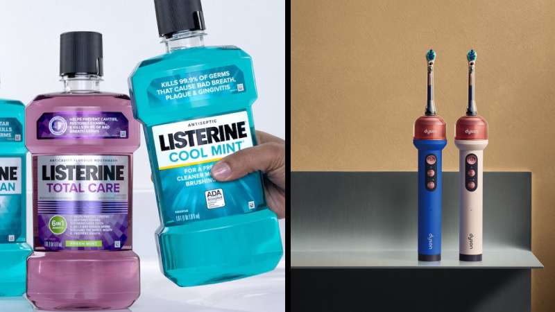 Listerine Dyson’a diş gösterdi: “Kamera yok, gösterişli teknoloji yok”
