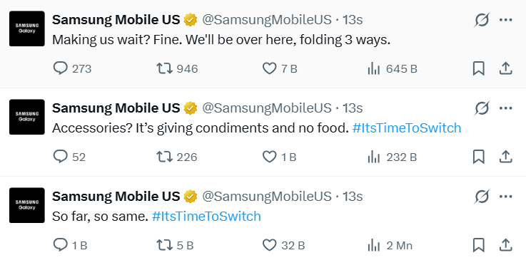 iPhone Duo lansmanı sonrası Samsung ve Duolingo’dan Apple’a peş peşe göndermeler iPhone Duo lansmanı sonrası Samsung ve Duolingo’dan Apple’a peş peşe göndermeler