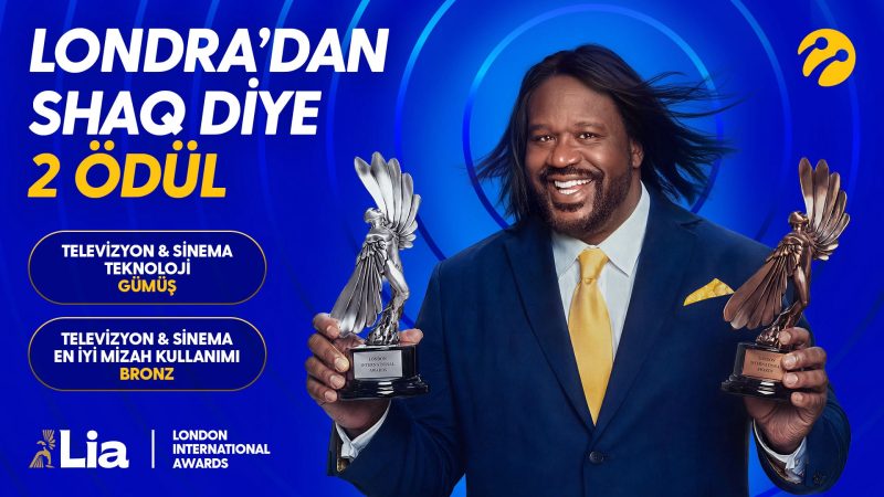 Turkcell’in “Shaq diye 5G” reklam kampanyasına London International Awards’tan çifte ödül Turkcell’in “Shaq diye 5G” reklam kampanyasına London International Awards’tan çifte ödül