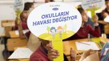 Alarko Carrier, “Okulların Havası Değişiyor” projesini Hatay’da sürdürdü