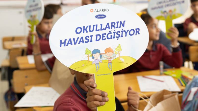 Alarko Carrier, “Okulların Havası Değişiyor” projesini Hatay’da sürdürdü Alarko Carrier, “Okulların Havası Değişiyor” projesini Hatay’da sürdürdü
