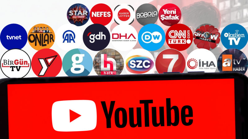 YouTube'da en çok izlenen "haber kanalları"