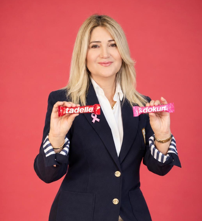 Tadelle’nin kırmızısı meme sağlığı için pembeye dönüştü Tadelle’nin kırmızısı meme sağlığı için pembeye dönüştü