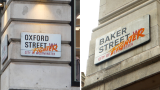 Street Fighter, Londra’nın sokak tabelalarını reklam alanına dönüştürdü